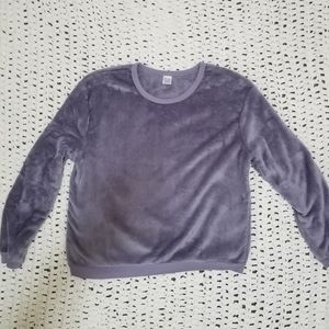 Purple sweatshirt